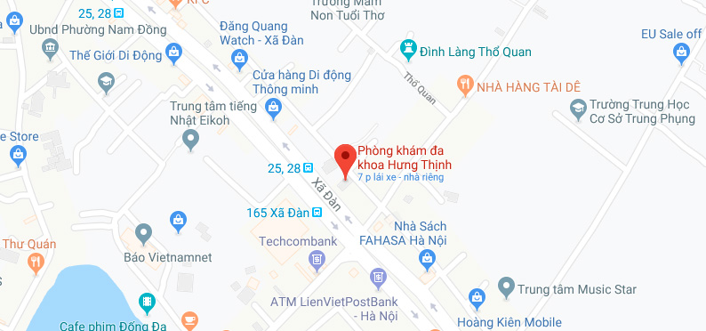 Bản đồ phòng khám