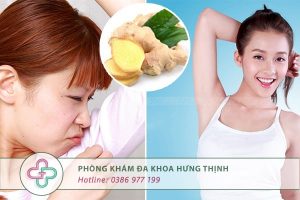 chữa hôi nách