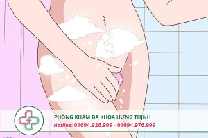 vệ sinh vùng kín không đúng cách