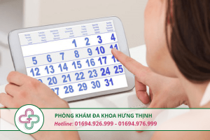 1 tháng có kinh 2 lần