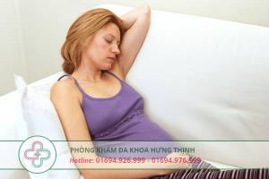 phụ nữ mang thai bị bệnh lậu